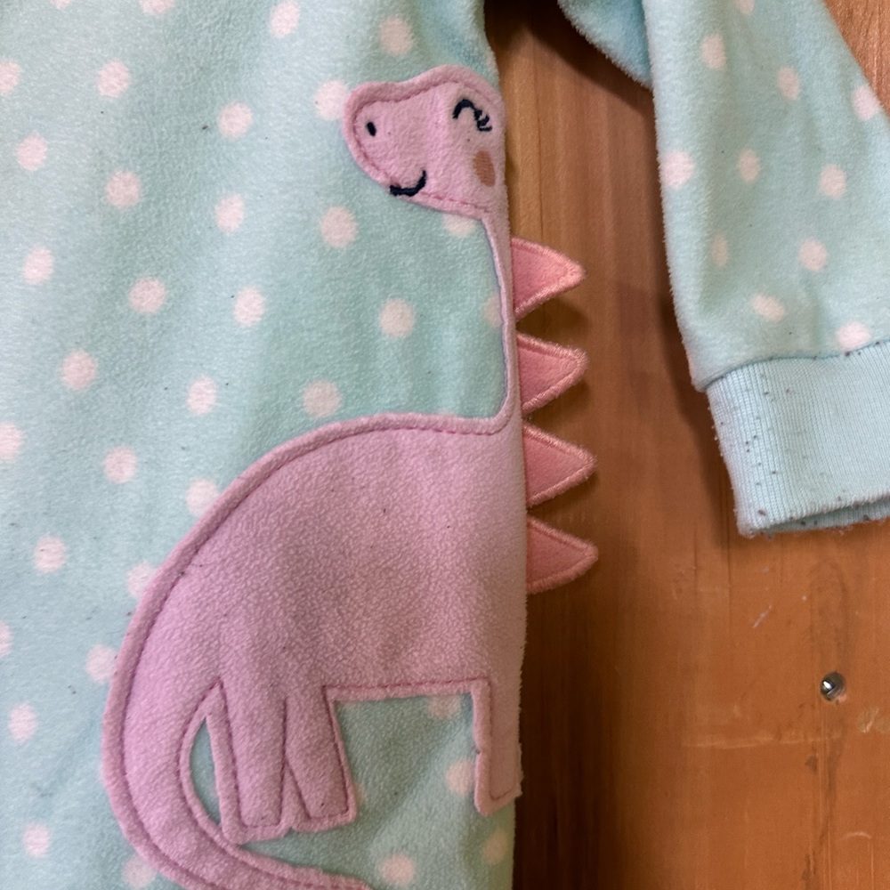 18m Fleece Zipper Pyjama - Picture 2 of 6